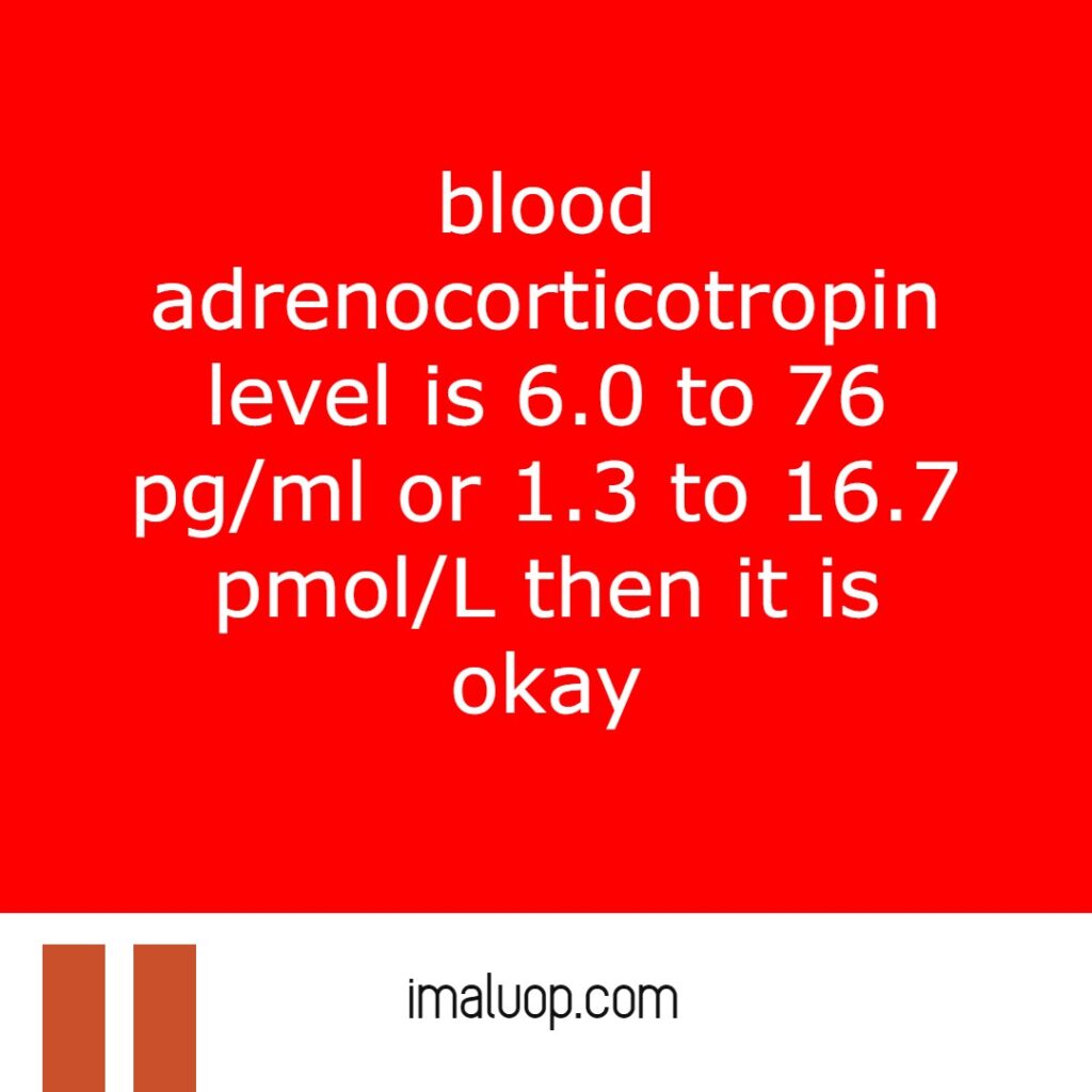 A General Study About Adrenocorticotropic Hormone